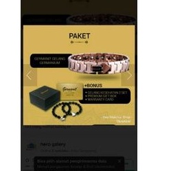 gelang germanium/ gelang kesehatan