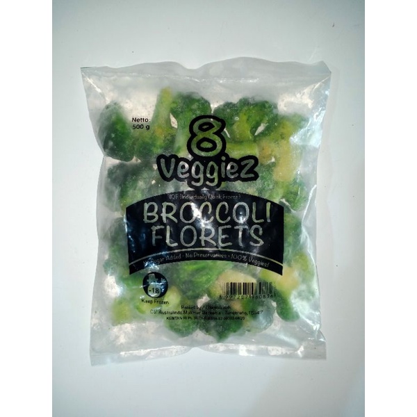 

8 Veggiez 500 g Broccoli florets frozen