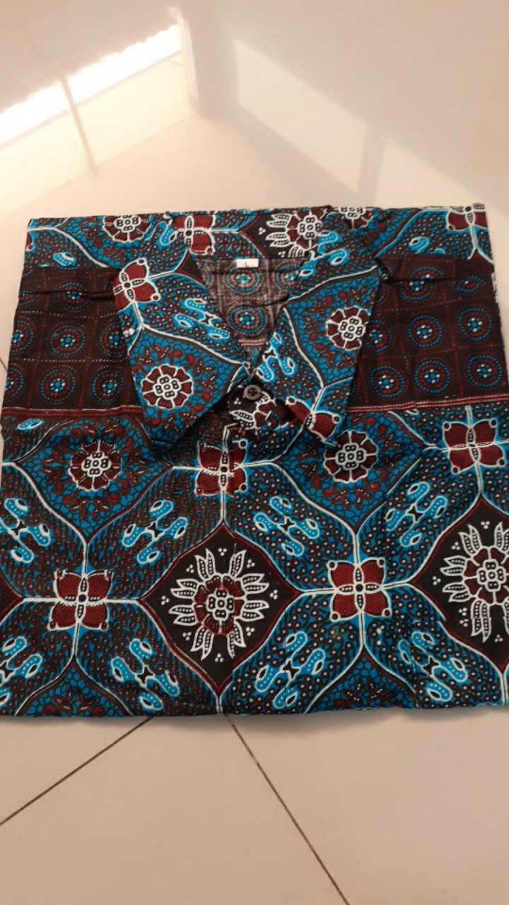 Kemeja Batik Motif Cr-mix