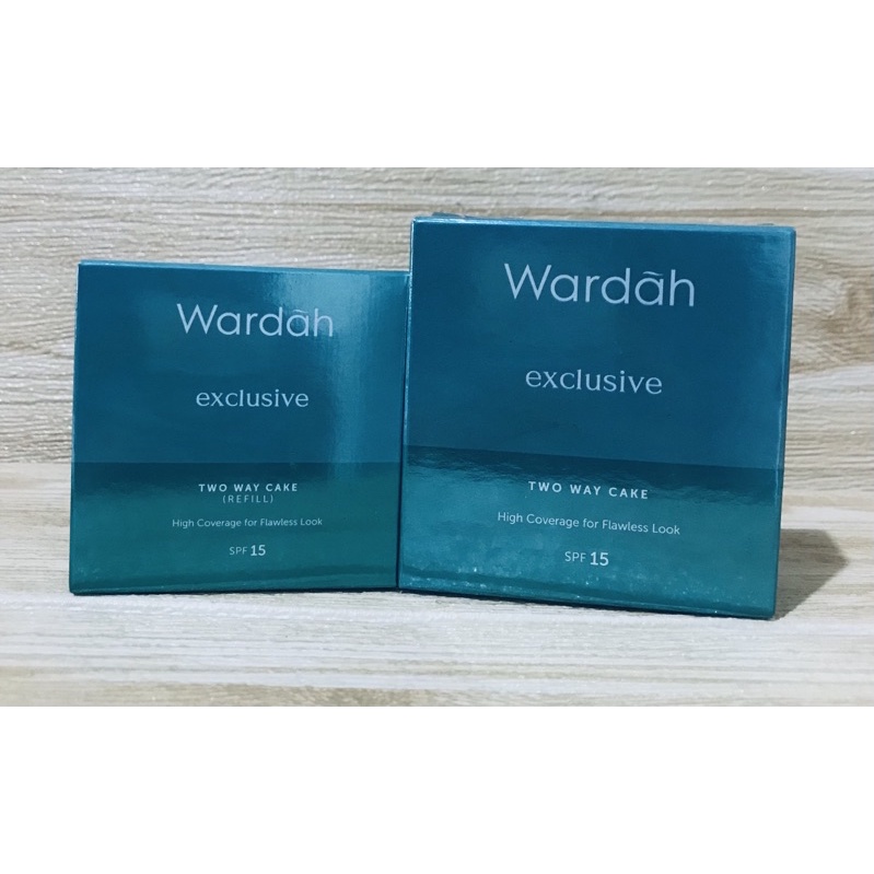 Wardah Exclusive Two Way Cake | Wardah Exclusive Two Way Cake Refil | Bedak Wardah