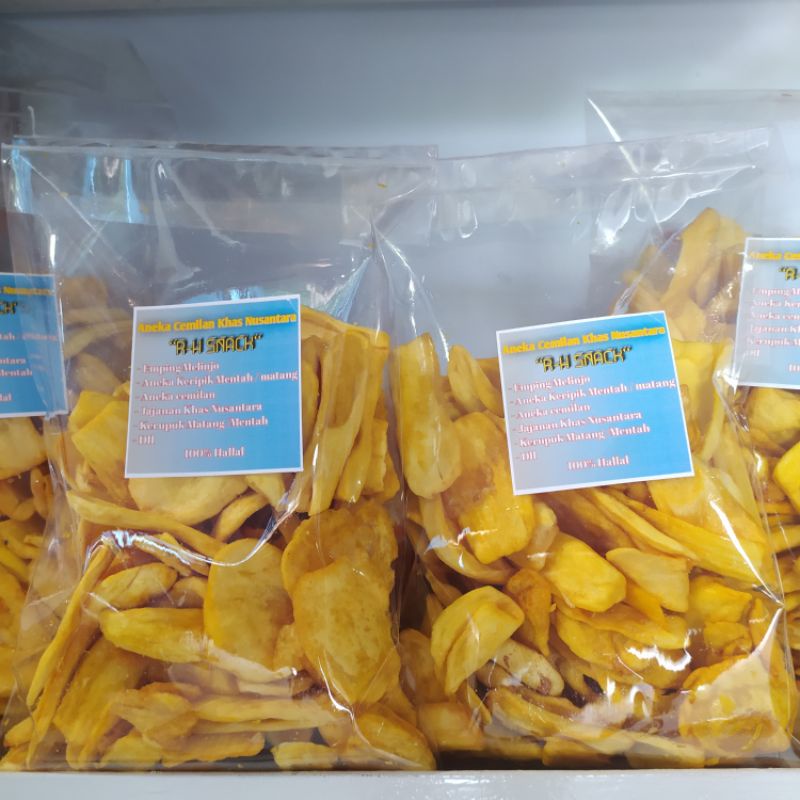 Jual Keripik Nangka Oven 100gr Rasa Manis Gurih Shopee Indonesia