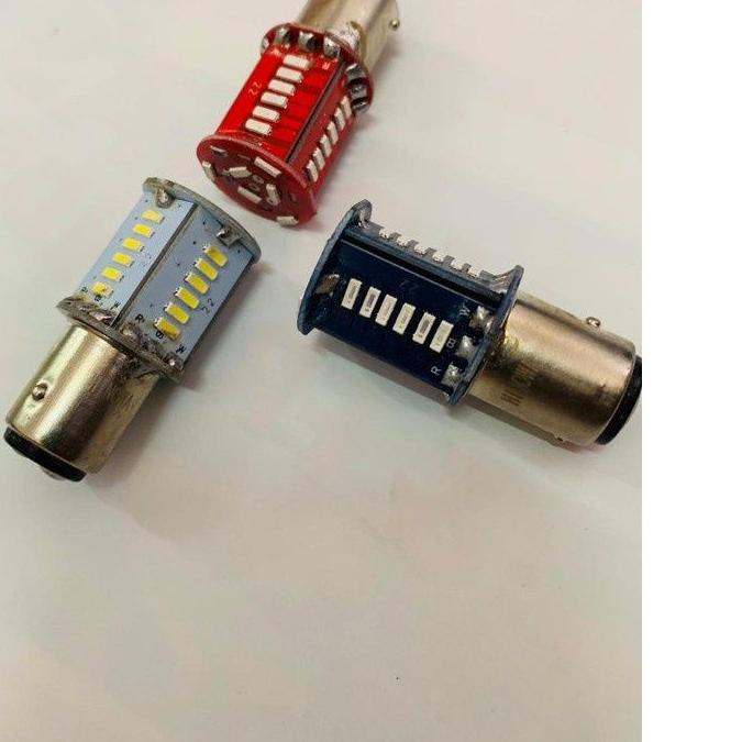 2.2 FLASH SALE bohlam lampu stop rem led 30 mata running flash lampu stop rem belakang vario beat sc