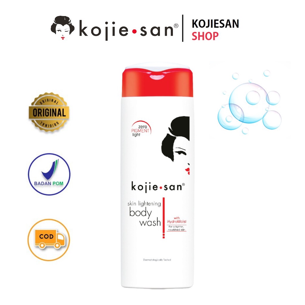 KOJIE SAN Skin Lightening Body Wash with Hydromoist Sabun Mandi - 300ml