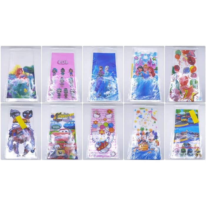 

GOODIE BAG PLASTIK 18x37 / PLASTIK KADO KEMASAN GB18X37