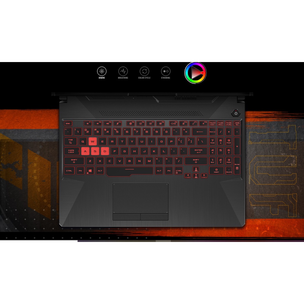 ASUS GAMING FA506IC R735B6T AMD RYZEN 7 4800H RAM8GB SSD512GB NVIDIA RTX3050 WINDOWS 10 &amp; OHS 2019