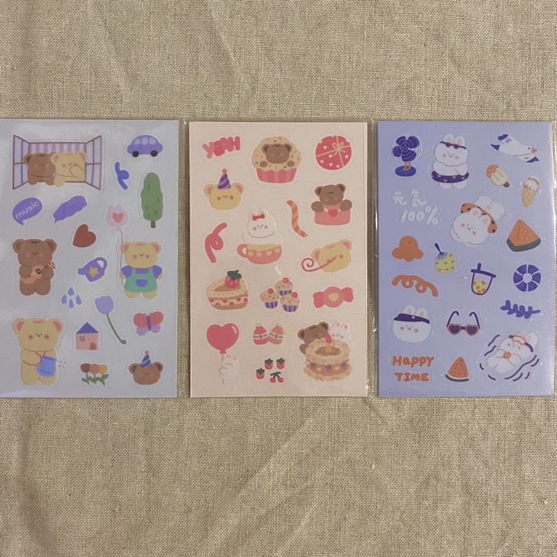 

[ miniaids ] bear sticker special order