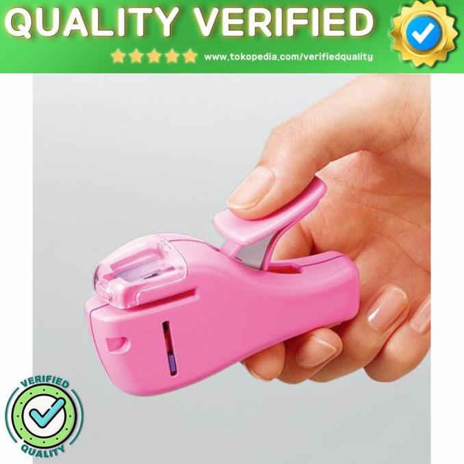 

Murah Alat Jegrekan Hekter Tanpa Isi / Japan Stapleless Staples 8 Sheet Vq