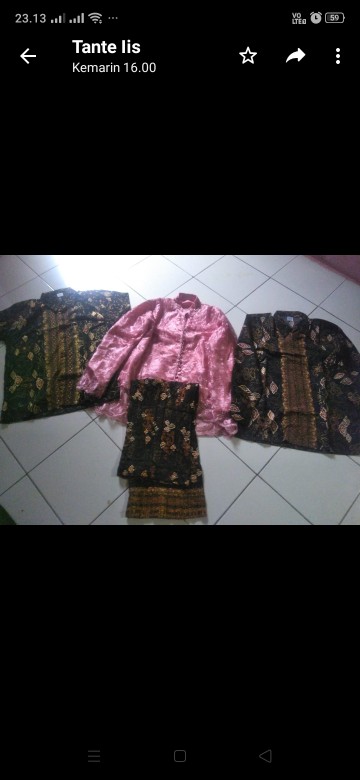 Couple Rok Batik Dan Kemeja Mega Mndung