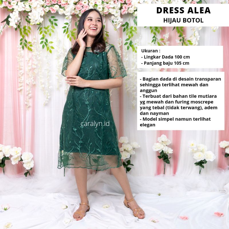 DRESS BRUKAT ALEA PESTA WANITA