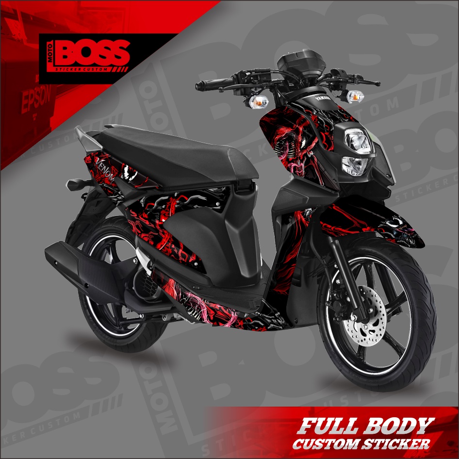 Decal Stiker Sticker Yamaha XRide 125 full body Decal Sticker XRide 125 Striping Full Body XRide 125