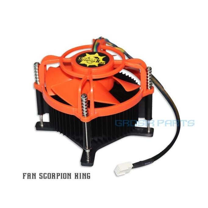 Cpu Cooler Fan Lga 775 Scorpion King - Cooler Cpu