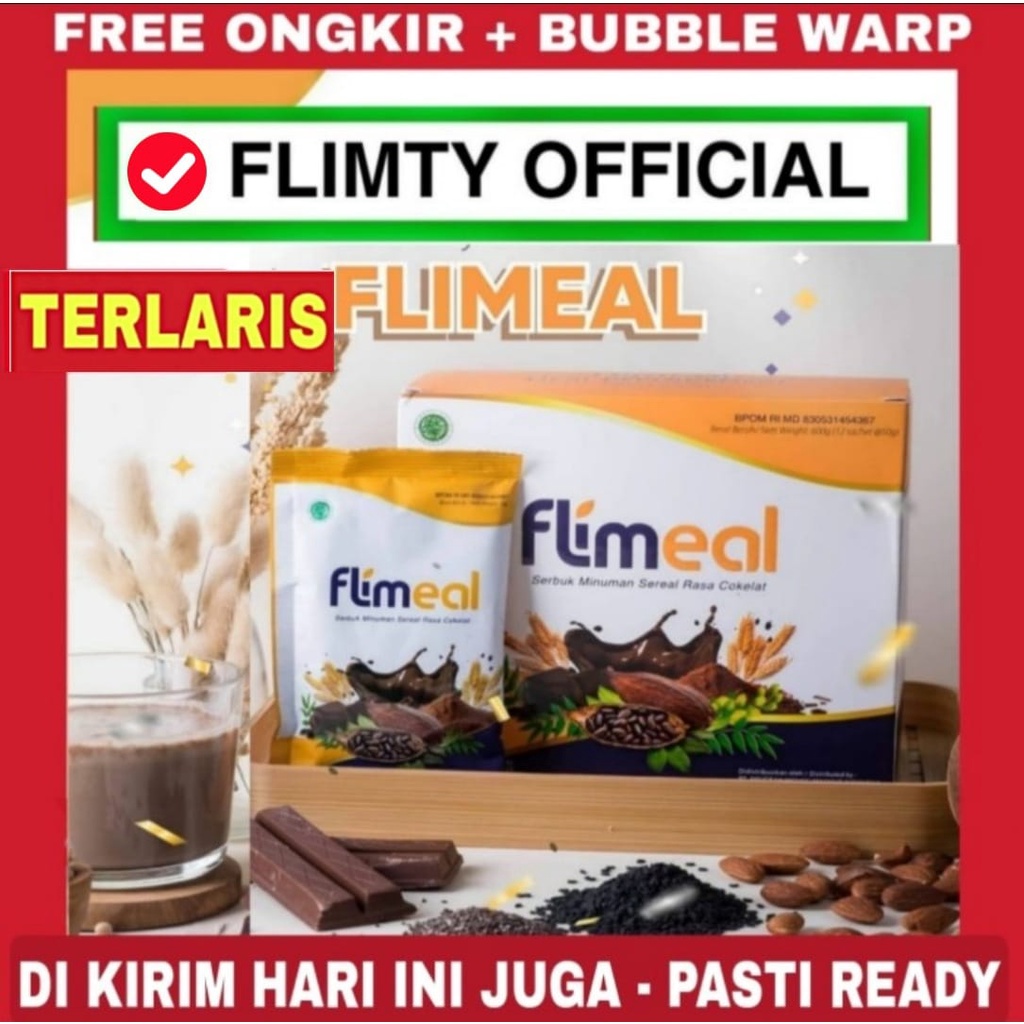 FLIMEAL 2 BOX FREE SHAKER MEAL REPLACEMENT CEREAL BY FLIMTY