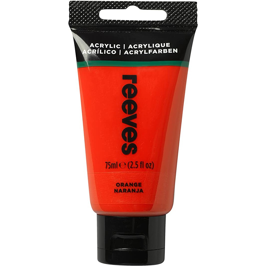 

REEVES ACRYLIC 75ML ORANGE