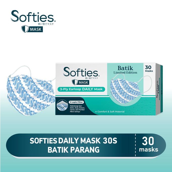 Softies Daily Mask 30S Batik Parang