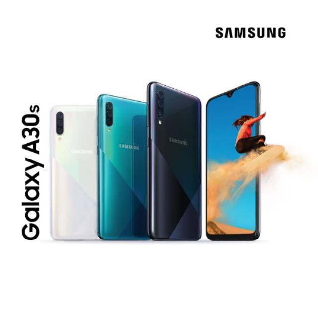 Hp SAMSUNG A30S RAM 4/64GB GARANSI RESMI SEIN 1 TAHUN SEGEL BARU