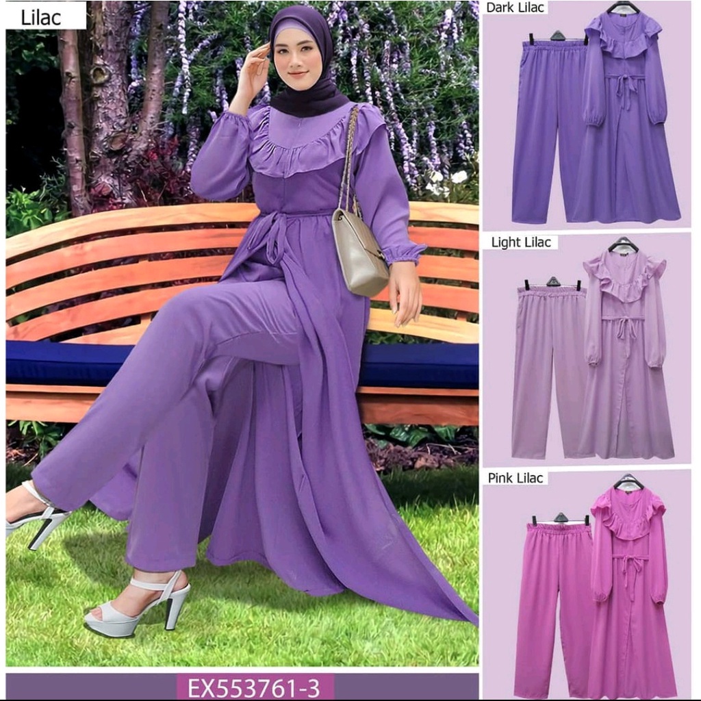 Onset Muslim Lilac Murah Premium