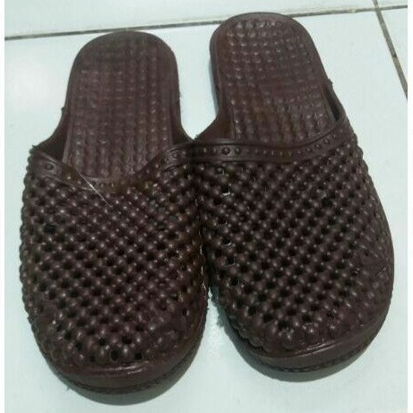 BA027 - Sendal Kokop Wanita Karet Tertutup Untuk Santai Size 37 - 40