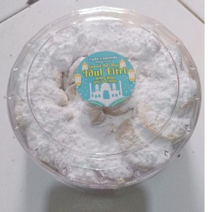 

Kue kering putri salju lembut homemade