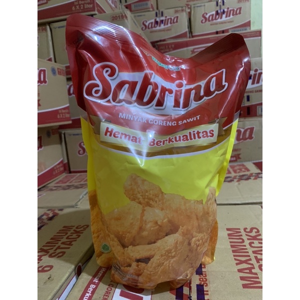 

minyak goreng sabrina 2 liter