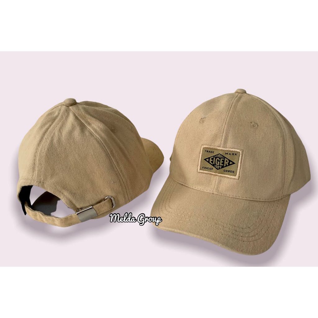 Topi pria casual bahan rapel (COD)