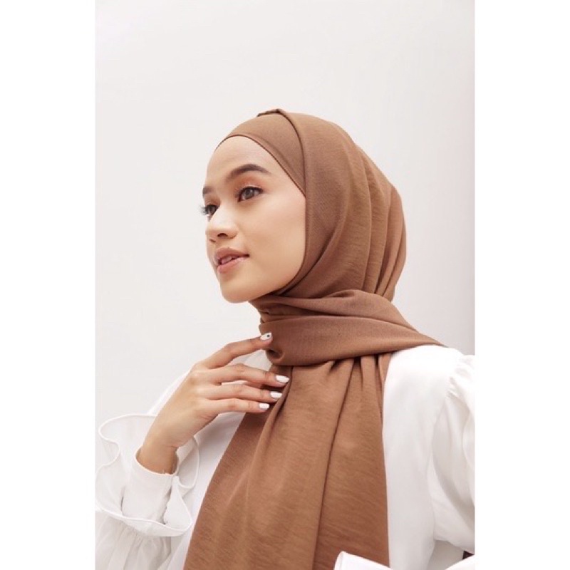 [Bisa COD] Hijab Pashmina Crinckle Airflaw Terbaru / Crinckle Airflaw Premium