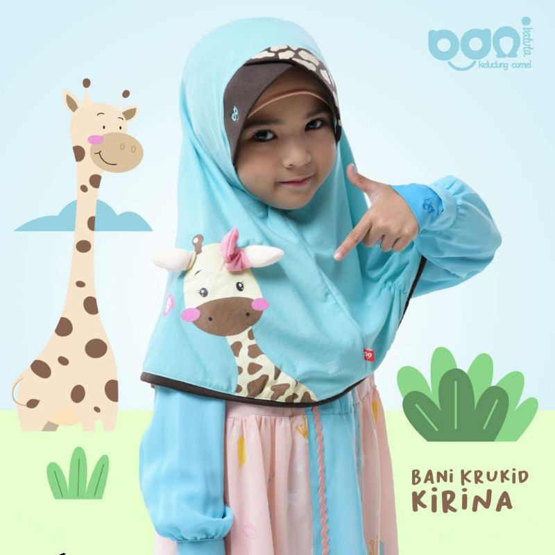 Jilbab Anak Rabbani Krukid Kirina Kerudung Instan Anak Rabbani