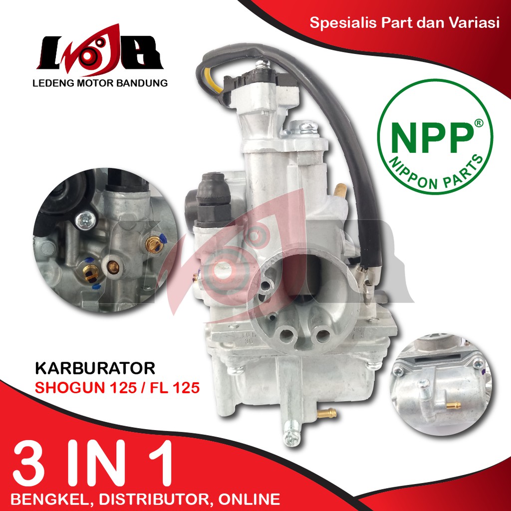 NPP Karburator Shogun 125 FL Carburator Carbu Karbu Kualitas Suzuki