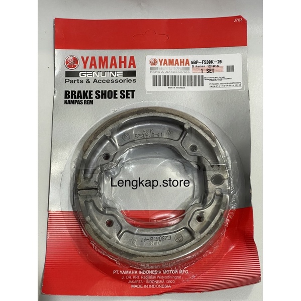 KAMPAS REM BELAKANG TROMOL YAMAHA RX KING SCORPIO VIXION BYSON 5BP-F530K-20