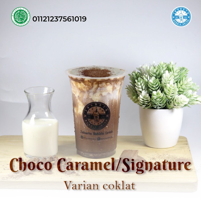 

02 Choco Caramel Powder - Bubuk Coklat Minuman Bubble Drink Ds51Ghg