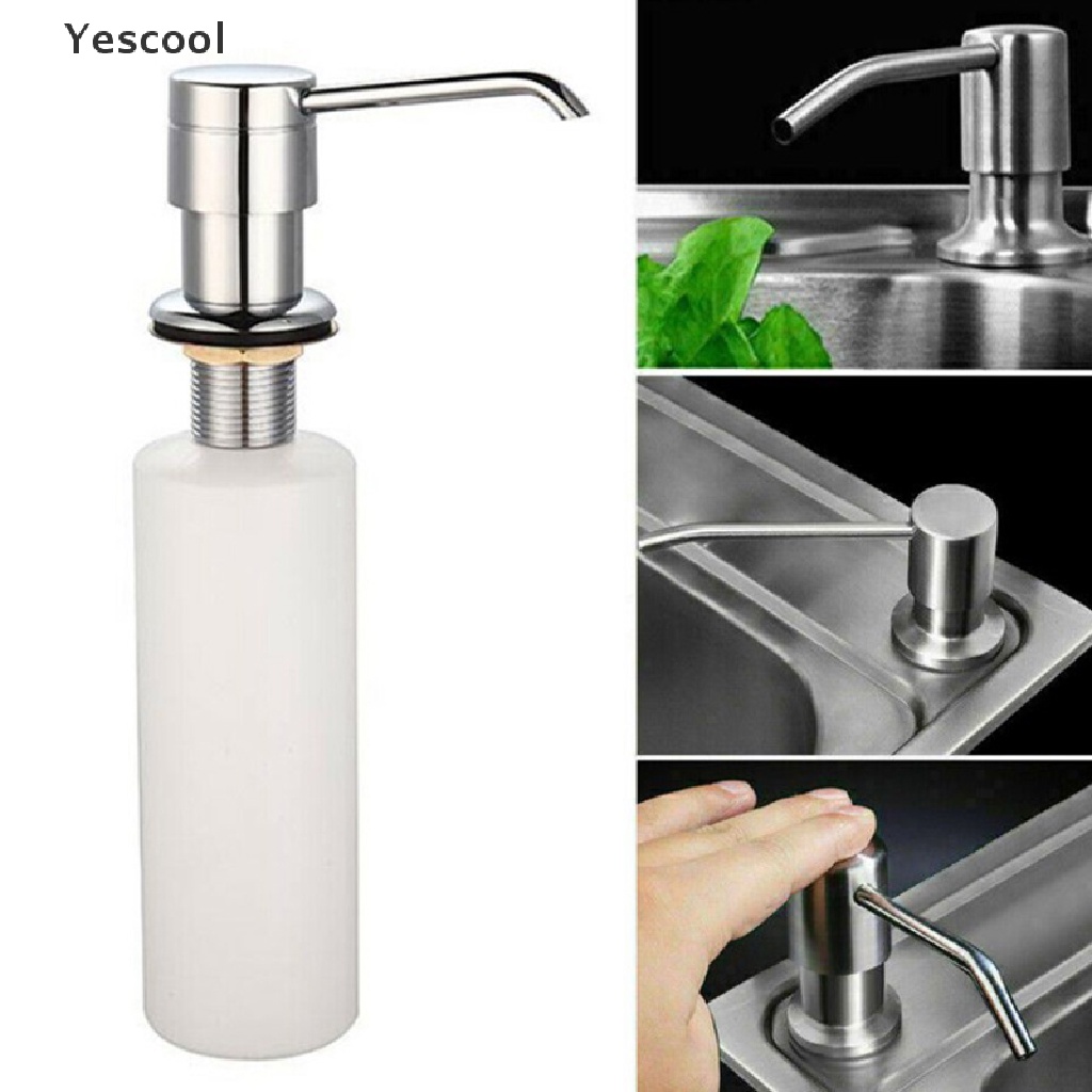 Yescool Botol Pompa Dispenser Sabun Cair 300ml Untuk Wastafel Dapur