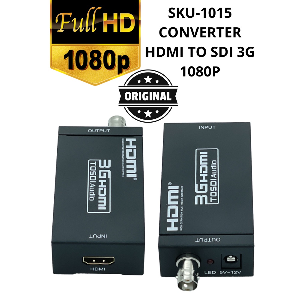 CONVERTER HDMI TO SDI  3G 1080P ORIGINAL