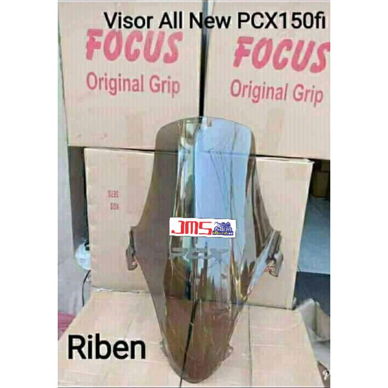 visor windsield honda pcx 160 new dan pcx 150 lokal focus tinggi/panjang tebal