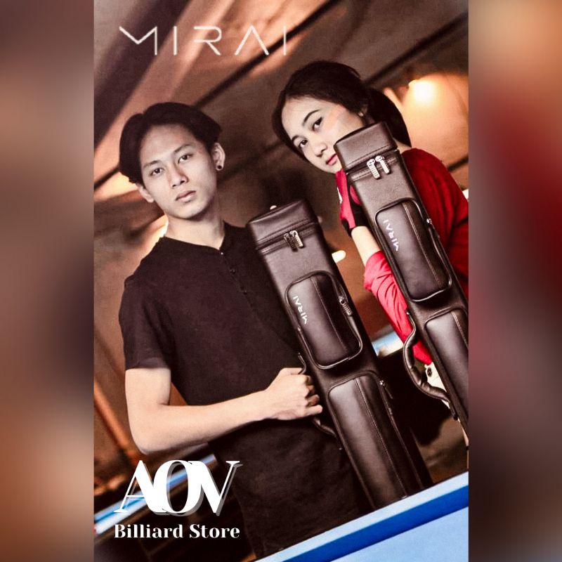 MIRAI 3x4 HARDCASE- Tas Stik Billiard MIRAI