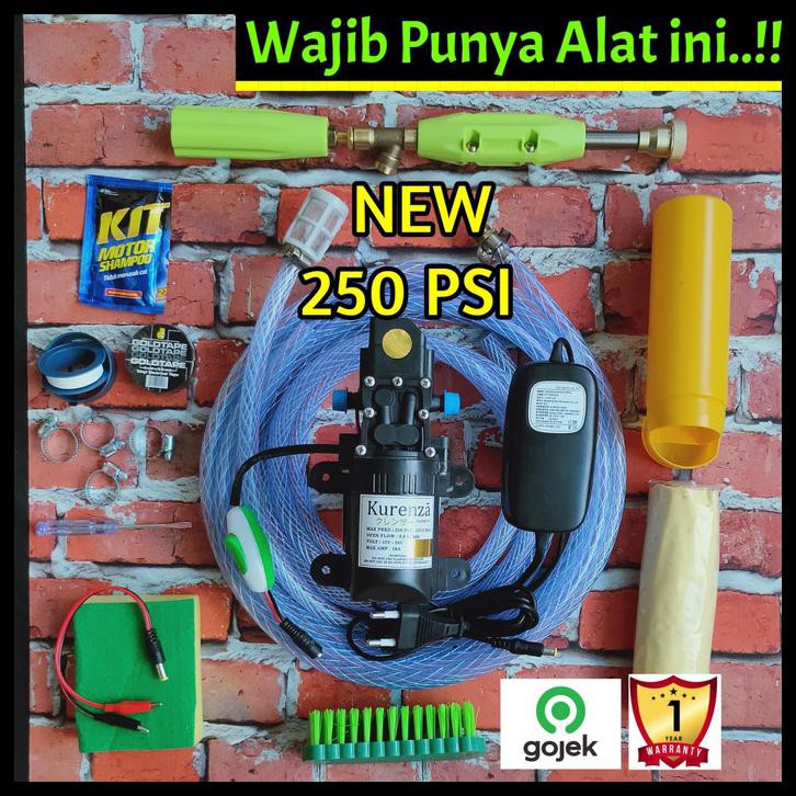 MESIN POWER SPRAYER PORTABLE ALAT CUCI MOTOR MOBIL STEAM