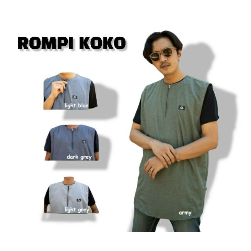 Rompi Sholat Pria ( ROSAL ) Katun Supernova | Best Seller