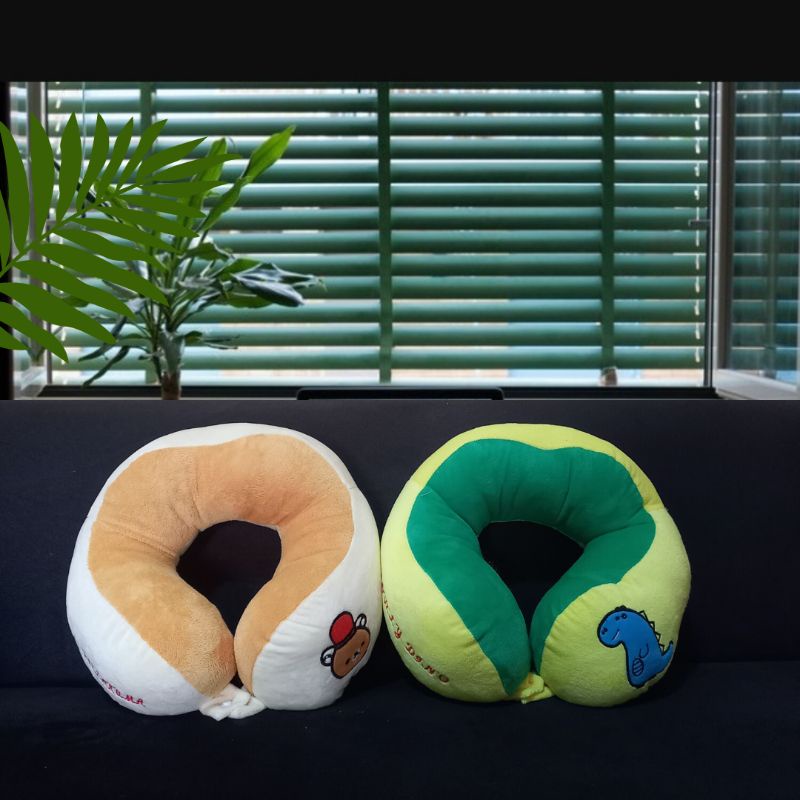 Bantal Leher U/Bantal Sandaran/travel pillow