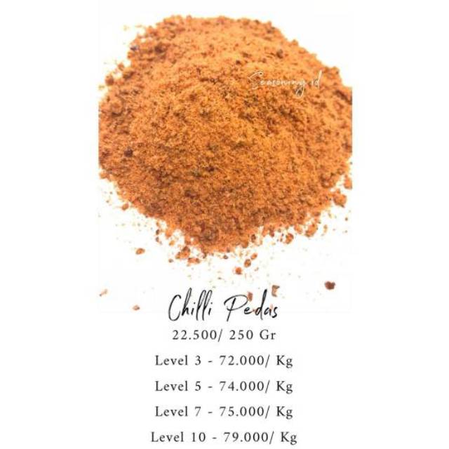 

Cabe Lv 10 / Bumbu Makanan / Bumbu Kentang Goreng / Bumbu Crispy Chicken