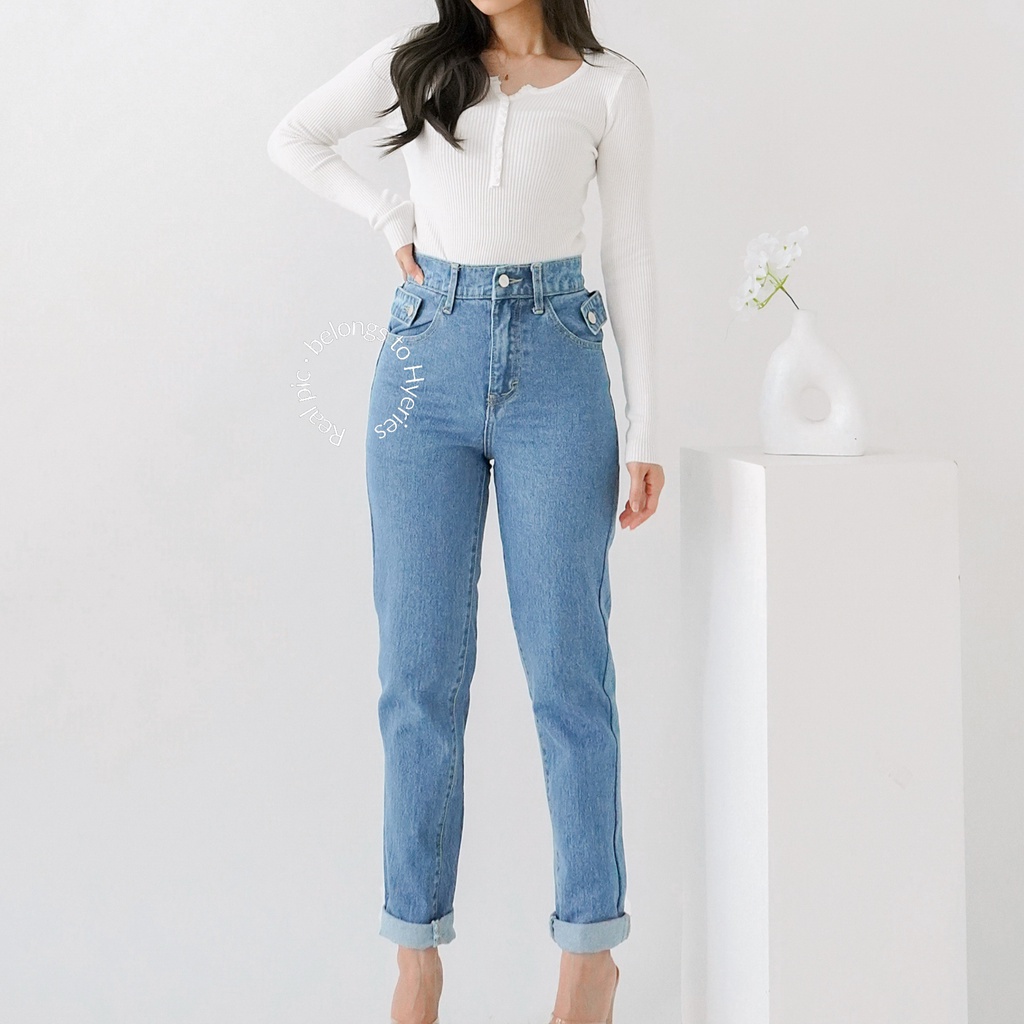 boyfriend jeans high waist