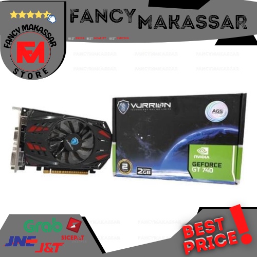 VGA VURRION NVIDIA GEFORCE GT 740 2GB GDDR5 128BIT GT740 | GARANSI RESMI | FANCY_MAKASSAR