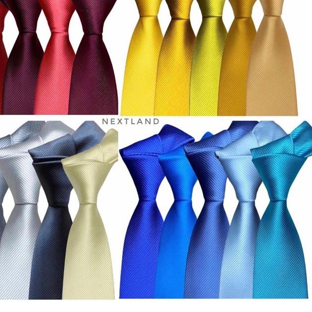 ✸ DASI PRIA DASI FORMAL DASI POLOS DASI HITAM|MERAH|MARON|ABU|BIRU|HIJAU|SILVER|ORIGINAL ✩