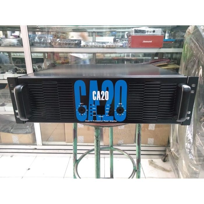 Box Power CA Amplifier CA20 Panel 3U Bahan Super Tebal Box Power Ampli Profesional Sound System CA20