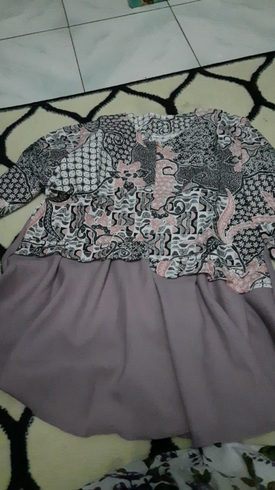 Atasan Batik Wanita Seragaman Dolby Dolbi Dobby Doby Tenun Sutra Tulis Halus Katun Atbm Baron Murah