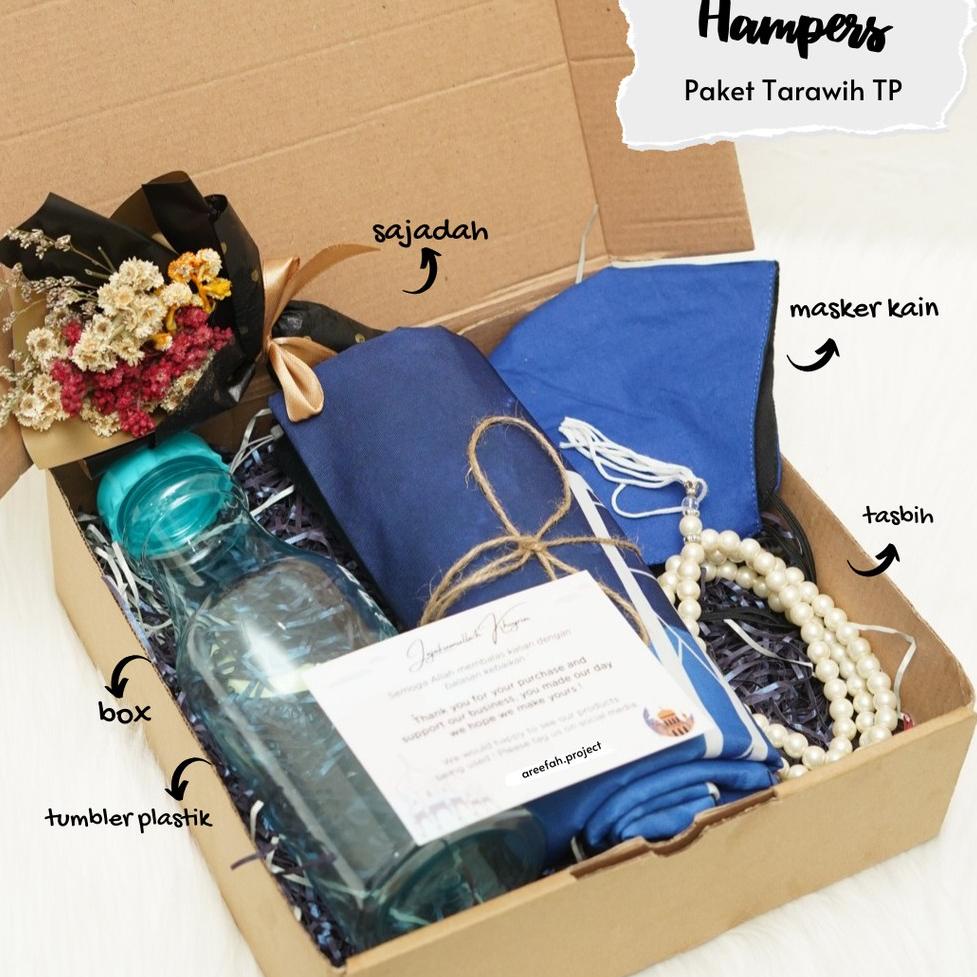 

Promo Besar // YnS HAMPERS ALAT SHOLAT/GIFT BOX ALAT SHOLAT+TUMBLER PLASTIK //Super@hot