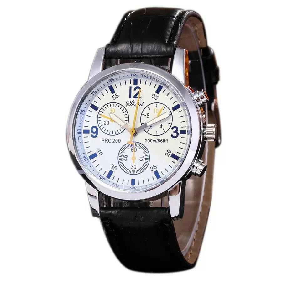 ✅COD J-109 Jam Tangan Pria Geneva Leather Quartz