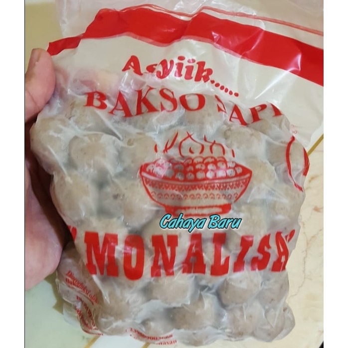 Jual Bakso Sapi Halus Monalisa M Original Isi 100 Pcs Shopee Indonesia