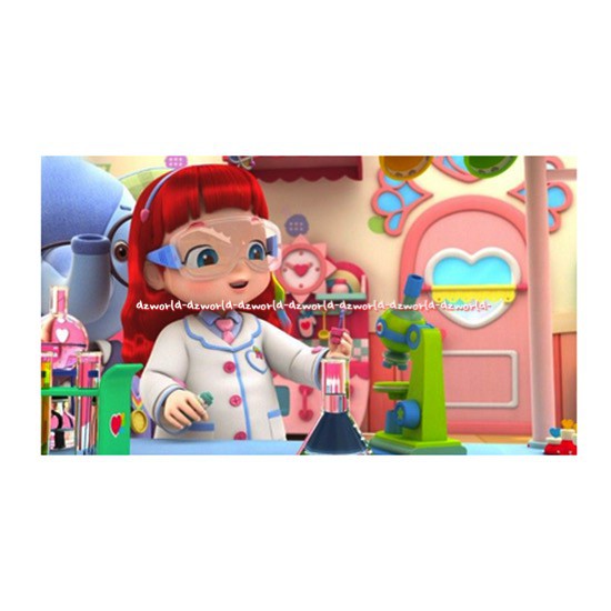 Rainbow Ruby Doctor Mainan Boneka Mini Kecil Baju Dokter Rainbow Ruby Doctor Action Figure