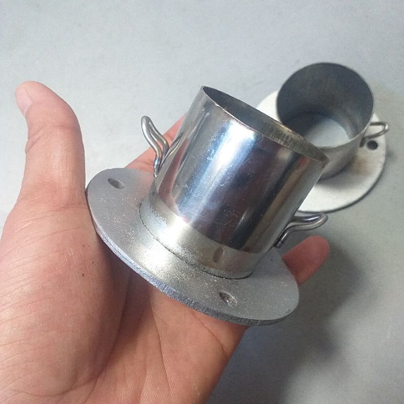 Adaptor knalpot Satria Fu | Adaptor Knalpot Original Supra125 | Sambungan Knalpot Ori Fu