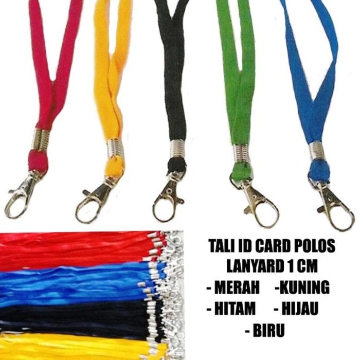 

Tali Id Card Dengan Kait