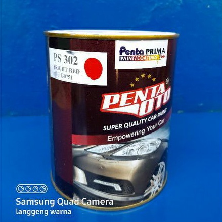 Cat PU Penta Oto PS 302 Bright Red / Merah Ferrari