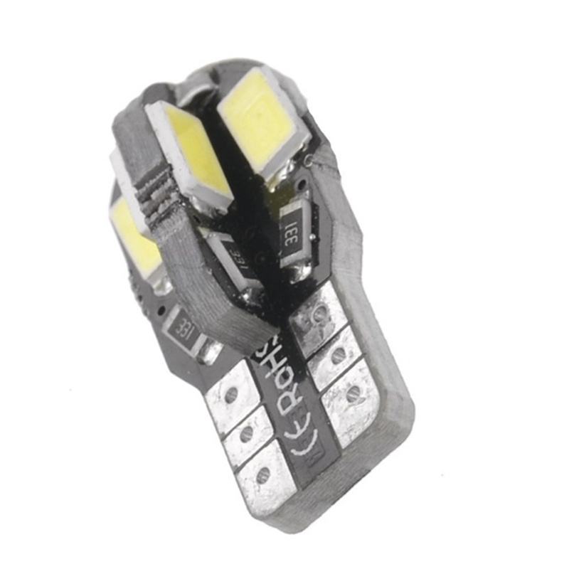 {LUCKID}10PCS Canbus T10 194 168 W5W 5730 8 LED SMD White Car Side Wedge Light Lamp